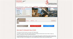 Desktop Screenshot of hokkaidorealestate.com